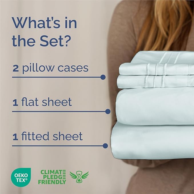 King Size 4 Piece Sheet Set - Image 2