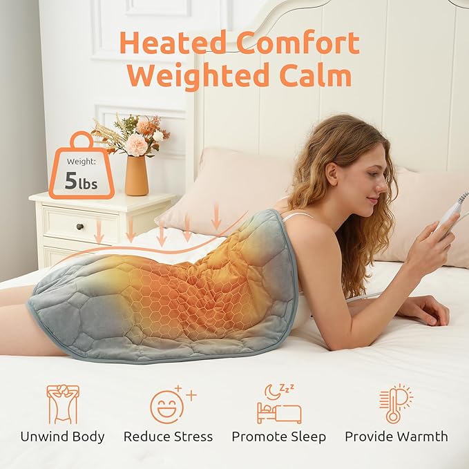 Drewin Weighted Heating Blanket 5lbs - Image 2