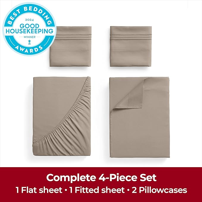 Mellanni Extra Deep Full Sheets - Image 4