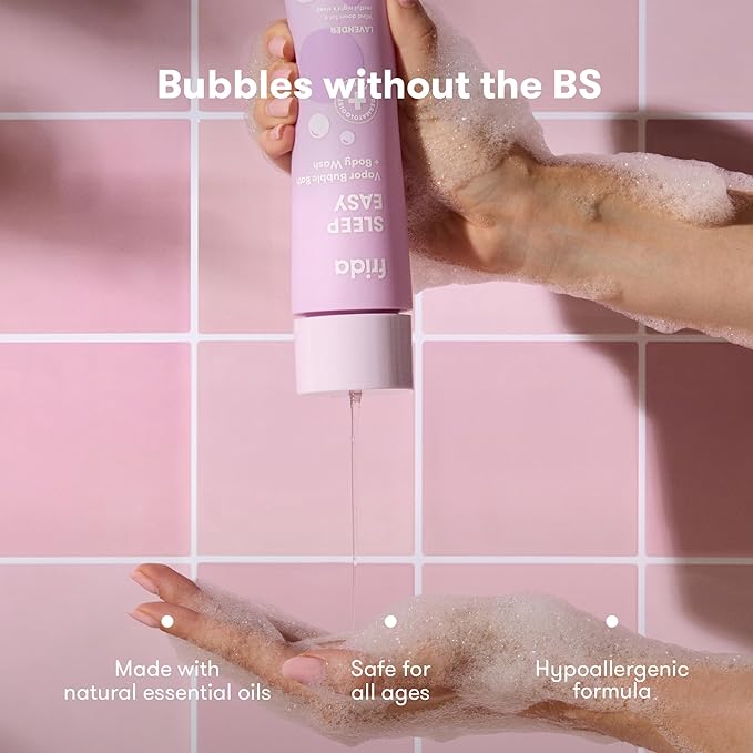 Frida Baby Lavender Baby & Kids Bubble Bath + Body Wash, Sleep & Calming - Image 4