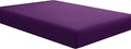 Sfoothome Fitted Bottom Sheet for Mattress, Single Twin XL Size Purple by Sfoothome