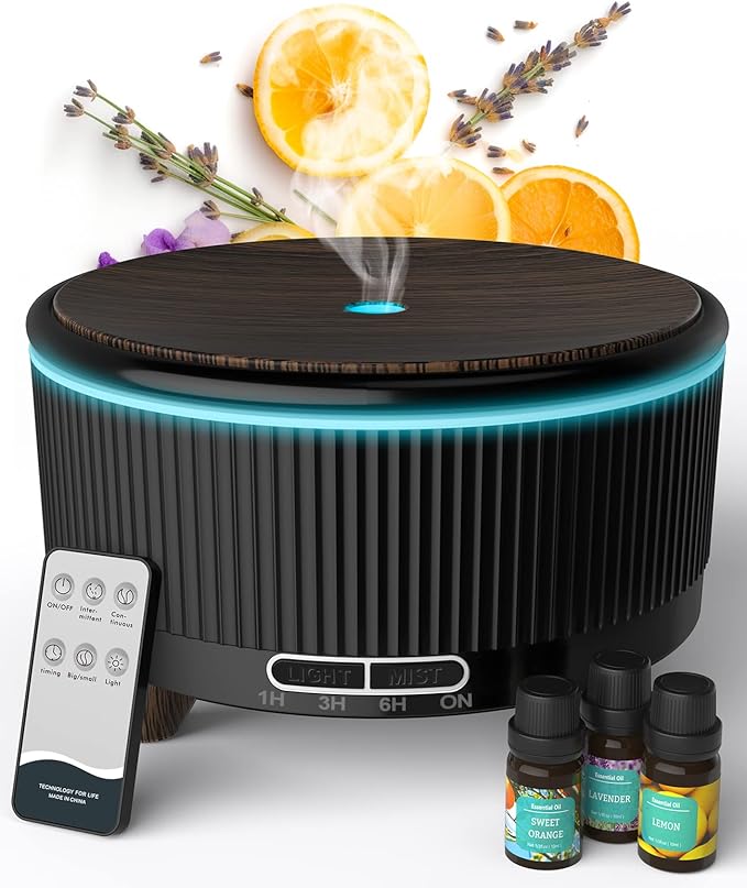 Diffusers for Essential Oils Large Room by JackRose