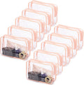 Tbestmax 10 Pcs Clear Cosmetic Bags Small Makeup Bags Portable Waterproof by Tbestmax