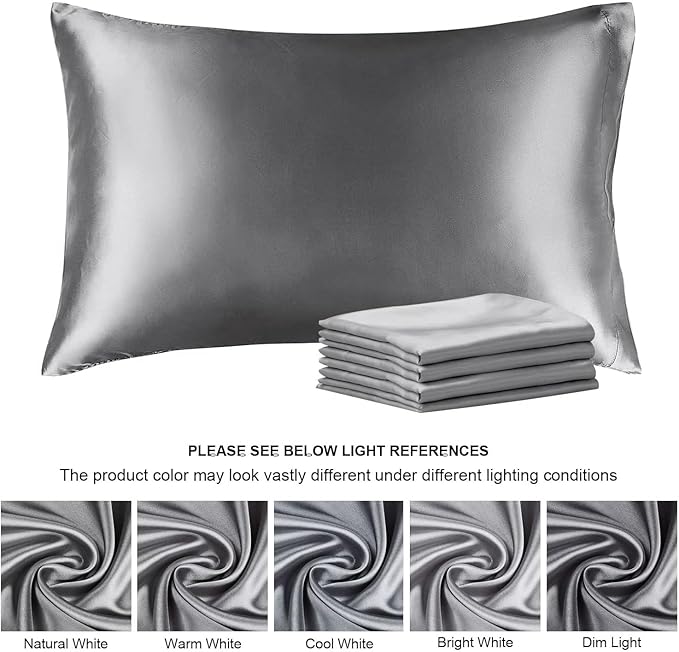BEDELITE Satin Pillowcase for Hair and Skin, Super Soft Similar to Silk Pillow - Image 7