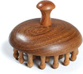 Wooden Scalp Massage Comb by iunxkmi