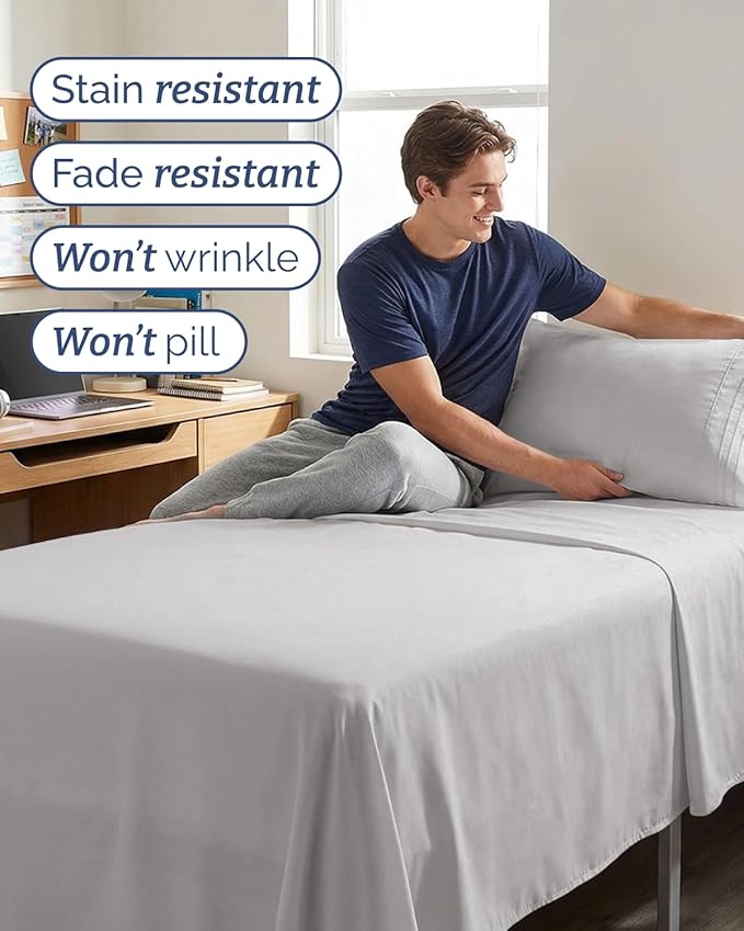 Twin XL Size 3 Piece Sheet Set - Image 5