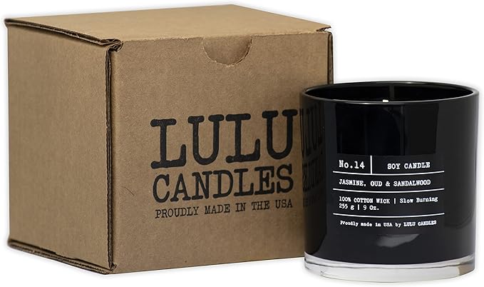 Lulu Candles | Cedarwood Infused Mango | Highly Scented Candles - Image 5