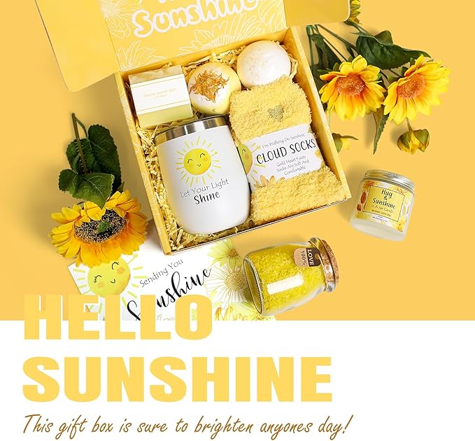 Birthday Gifts for Women, Unique Relaxing Spa Kit Gift Baskets for Women Self - Image 2