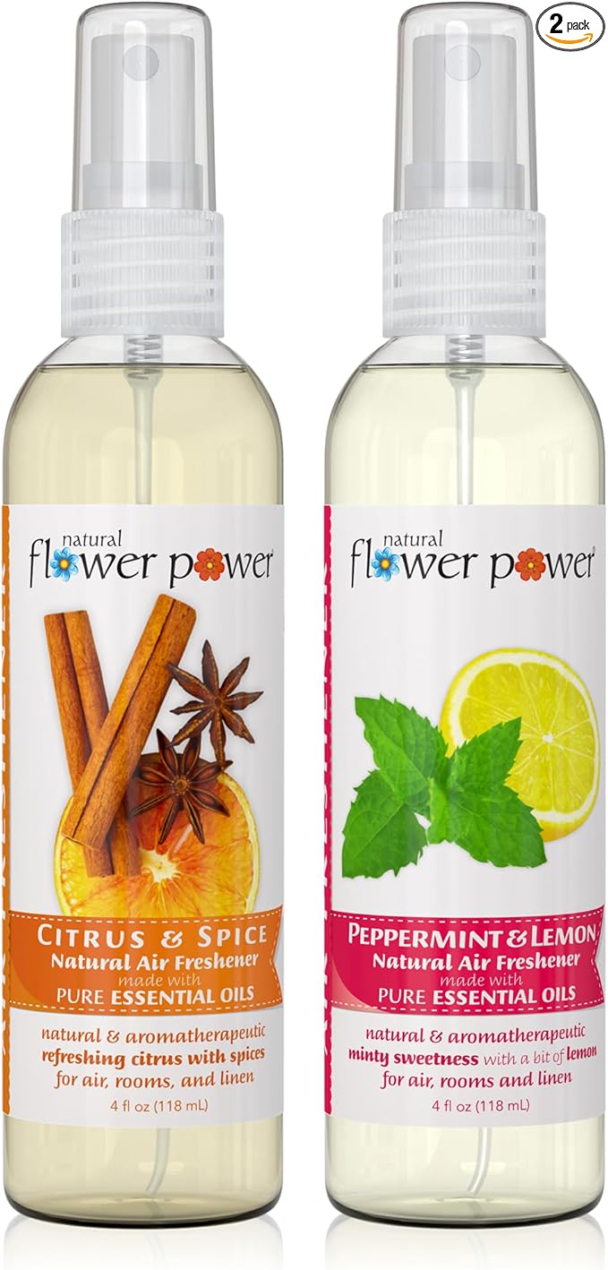 Natural Flower Power Air Freshener Spray by NaturalFlowerPower