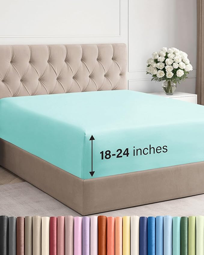 Extra Deep Full Fitted Sheet by CGKUnlimited