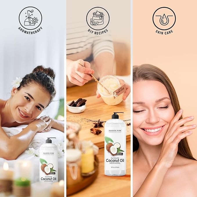 Majestic Pure Fractionated Coconut Oil - Image 6