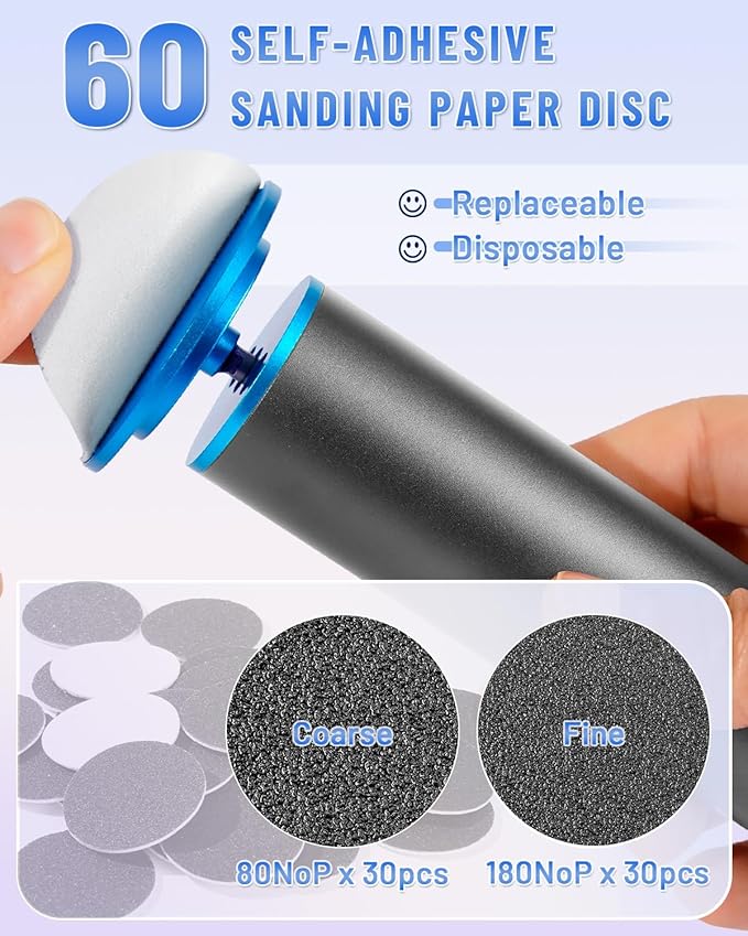 DERMAWAVE Electric Callus Remover - Image 3