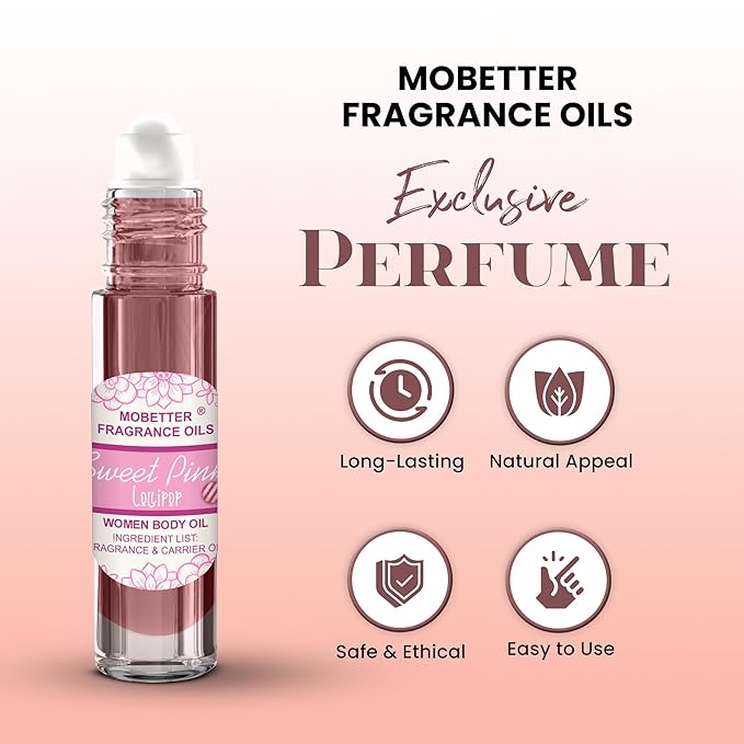 MOBETTER FRAGRANCE OILS Sweet Pink Lollipop Fragrance Body Oil - Image 3