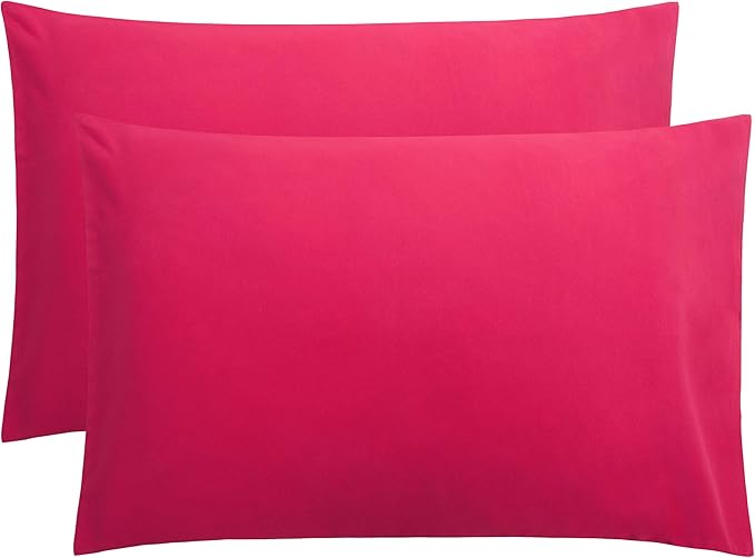 FLXXIE Pillow Cases Queen, Soft Microfiber Pillow Covers by FLXXIE