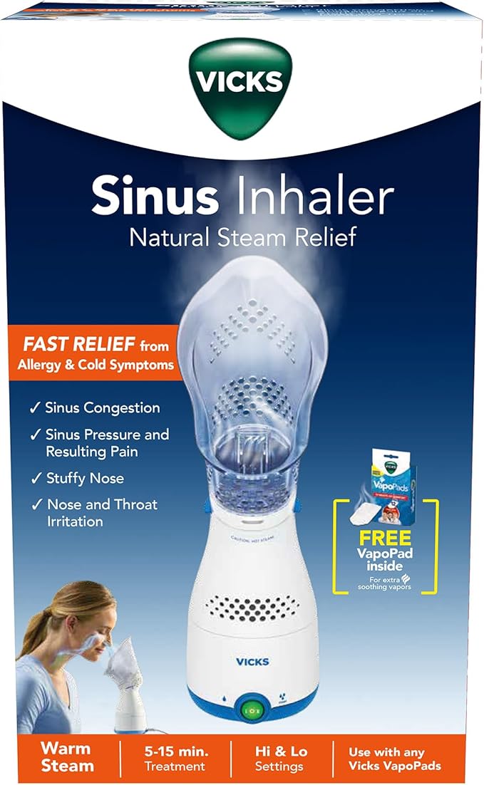 Vicks Sinus Inhaler, Plug-in Non-Medicated Steam Inhaler - Image 11