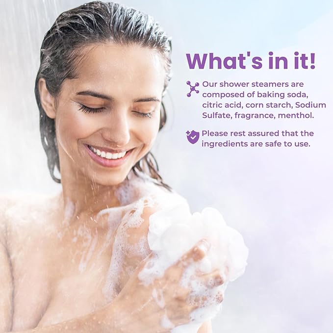 CalmNFiz Shower Steamers 8 Scents - Image 4