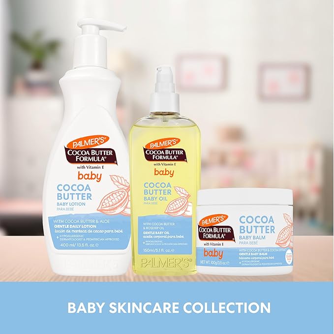 Palmer's Cocoa Butter Formula Gentle Baby Oil, 5.1 fl oz, Nourishing - Image 7