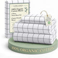 LANE LINEN Twin Sheet Set, 100% Organic Cotton Sheets Twin Size, Premium by LaneLinen