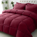 JOLLYVOGUE Twin Comforter Set, Ultra-Soft Bed in a Bag Twin Size 5 Pieces by JOLLYVOGUE