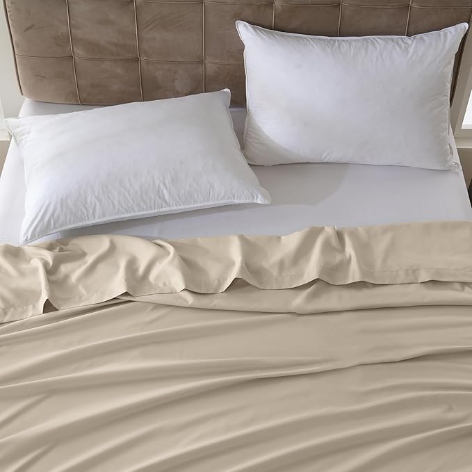ZPECC Bulk Flat Sheets Only King Size 6 Pack, Easy Sort Top Bed Sheet by - Image 7