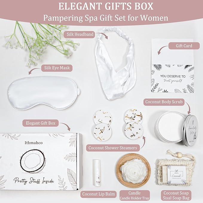 Mothers Day Spa Gifts for Women, Bath and Body Gift Basket Birthday Gifts for - Image 3