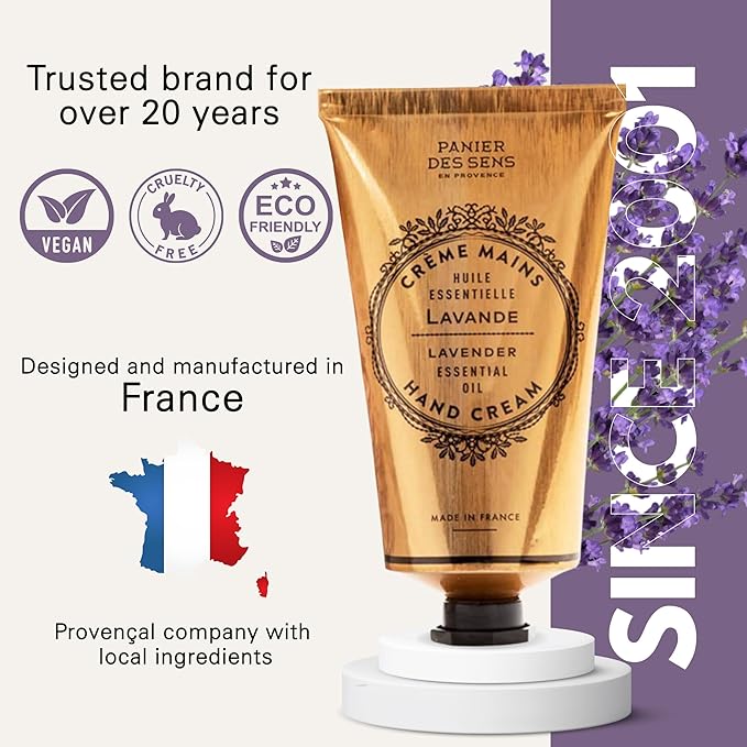 Panier des Sens – Lavender Hand Cream – Moisturizing Hand Lotion - Image 5