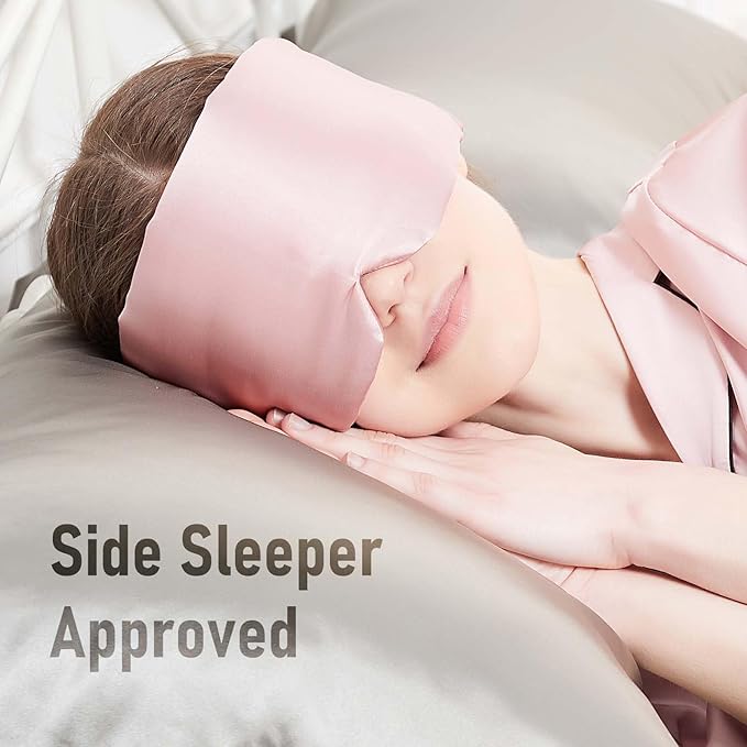Silk Sleeping Mask Large Wrap-Around Blindfold - Image 2