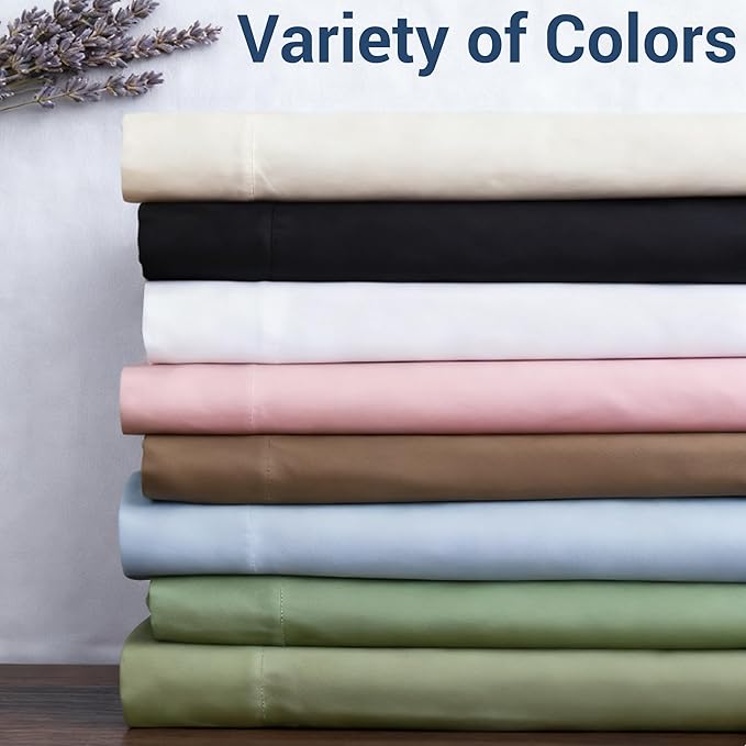 Bulk Queen Flat Sheets Only, 6 Pack Quick Sort Top Bed Sheet, Color-Coded Label - Image 6