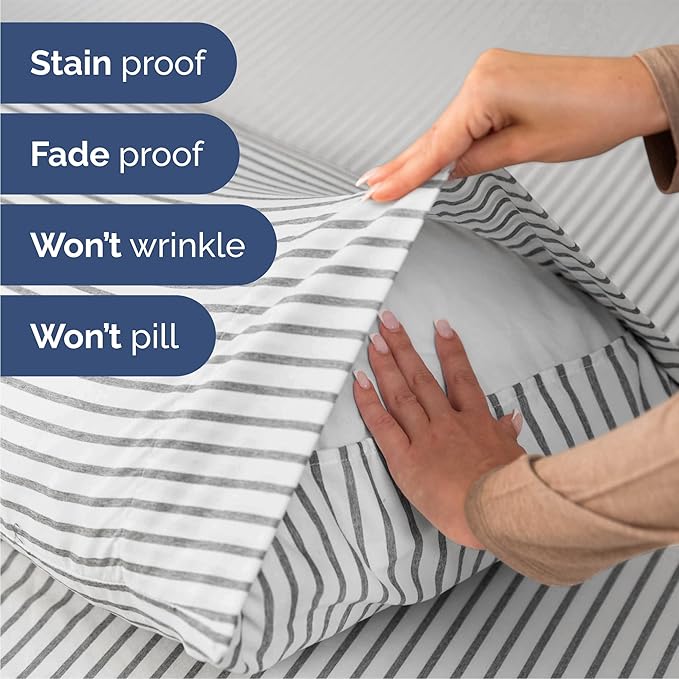 Queen Size 4 Piece Sheet Set - Image 5