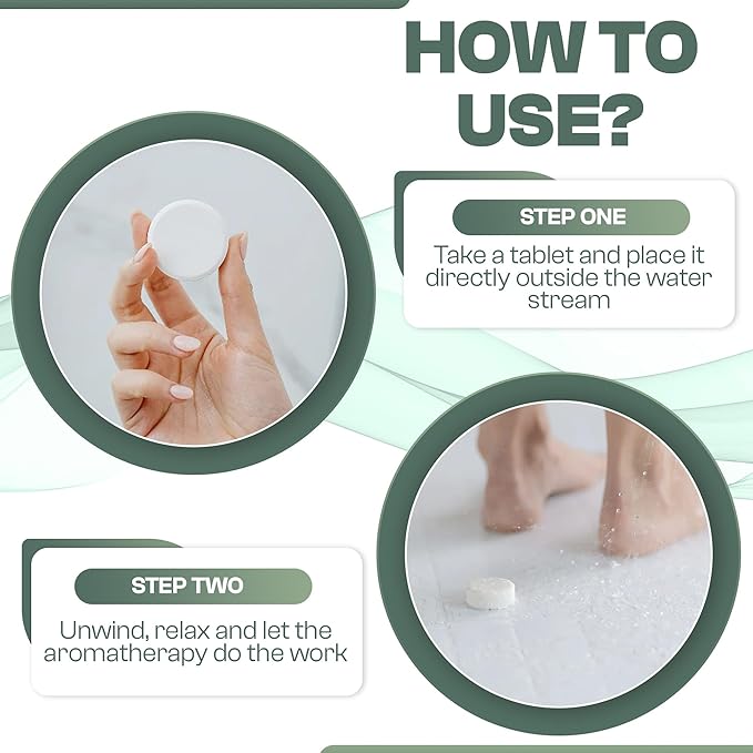 Shower Steamers 10-pk with Essential Oil Aromatherapy to Breathe Clear - Image 7