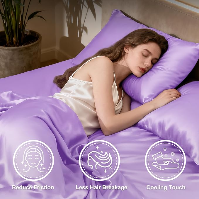 Love's cabin Satin King Sheet Sets - Image 3