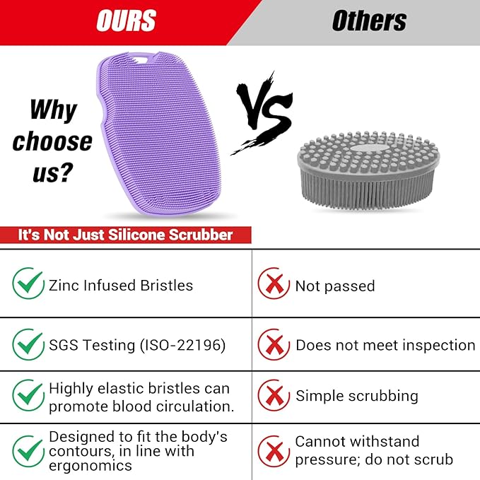 Canroom Silicone Body Scrubber - Image 2