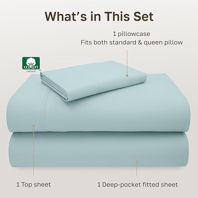 California Design Den Twin Sheet Set - Image 4