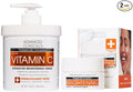 Advanced Clinicals Brightening Vitamin C Body Cream Lotion + Vitamin C & by AdvancedClinicals