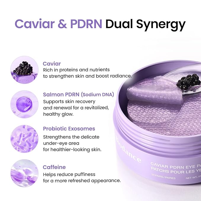 BIODANCE Caviar PDRN Eye Patches, Nourishing Under Eye Patches - Image 6
