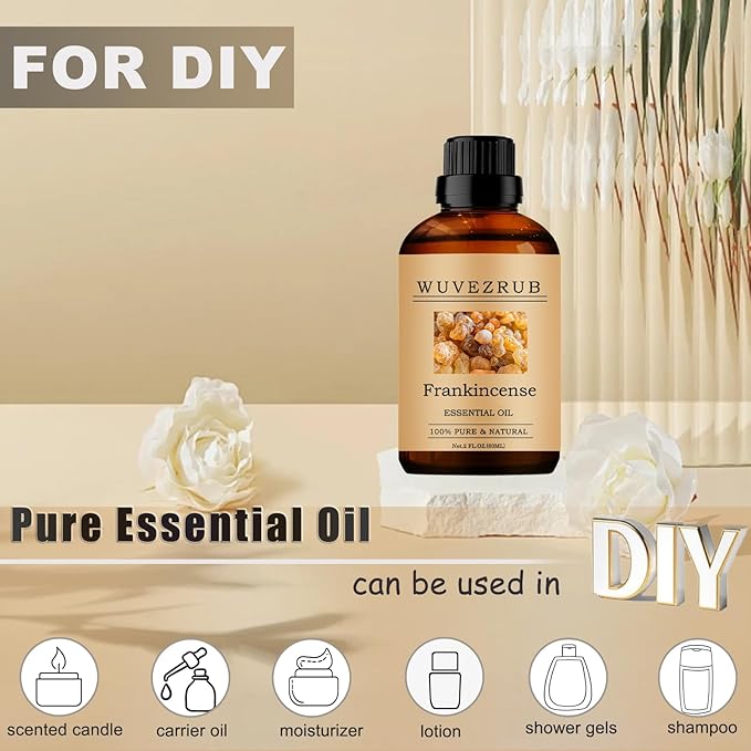 Frankincense Essential Oils, 60ML Pure and Natural Essential Oil - Image 3