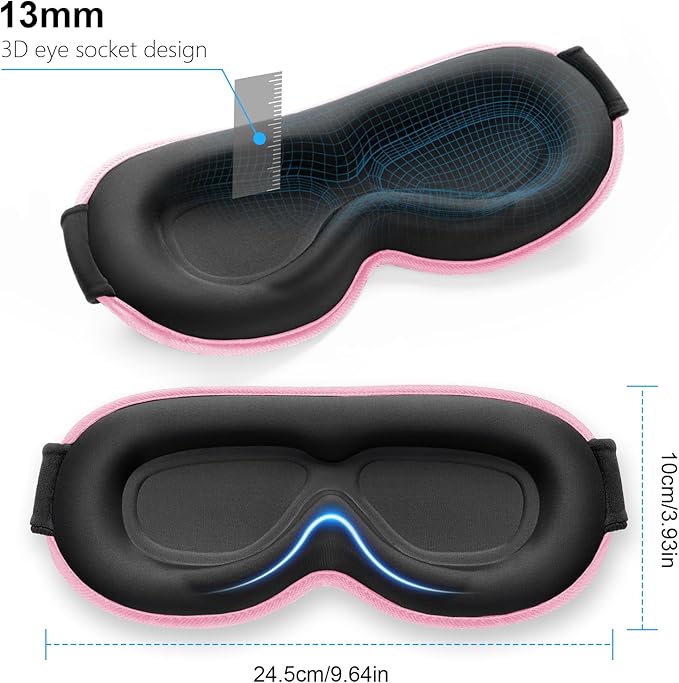 Gritin 100% Blackout Sleep Eye Mask - Image 9