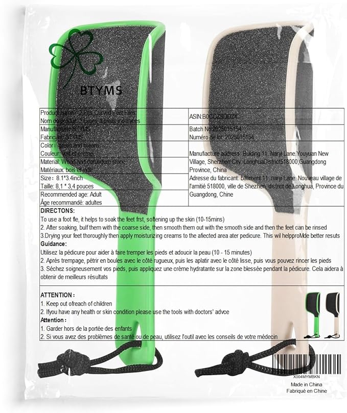 2 Pcs Curved Foot File Callus Remover - Image 8