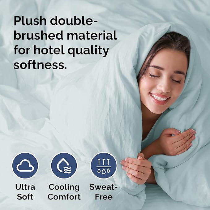Duvet Cover Queen Size Set - Image 3