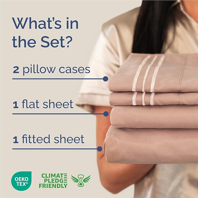 Full Size 4 Piece Sheet Set - Image 2