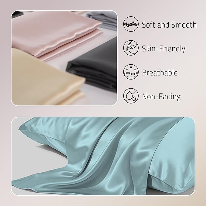 Gabire Mulberry Silk Pillowcase - Image 2