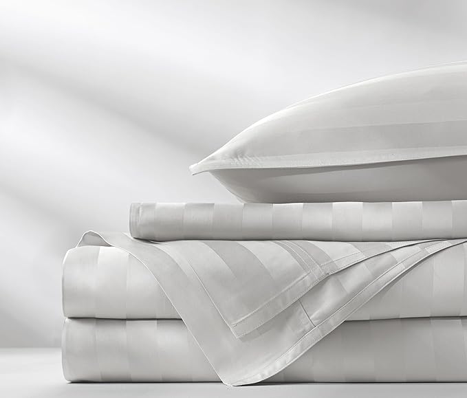 Pure Bamboo Queen Sheets, Genuine 100% Organic Viscose Derived from Bamboo Bed - Image 4