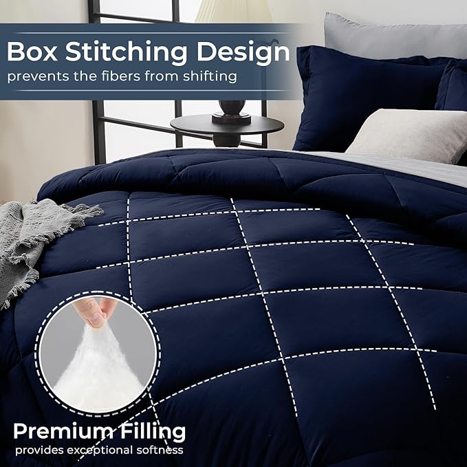 HEVUMYI Twin-XL Comforter Set - Image 4