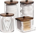 Tbestmax 4 Pack Qtip Holder Bathroom Container, 10/7oz Cotton Ball/Swabs by Tbestmax