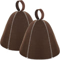 JaGely Sauna Hat for Men Women Sauna Hat Vaporarium Cap Russian Banya Cap for by JaGely