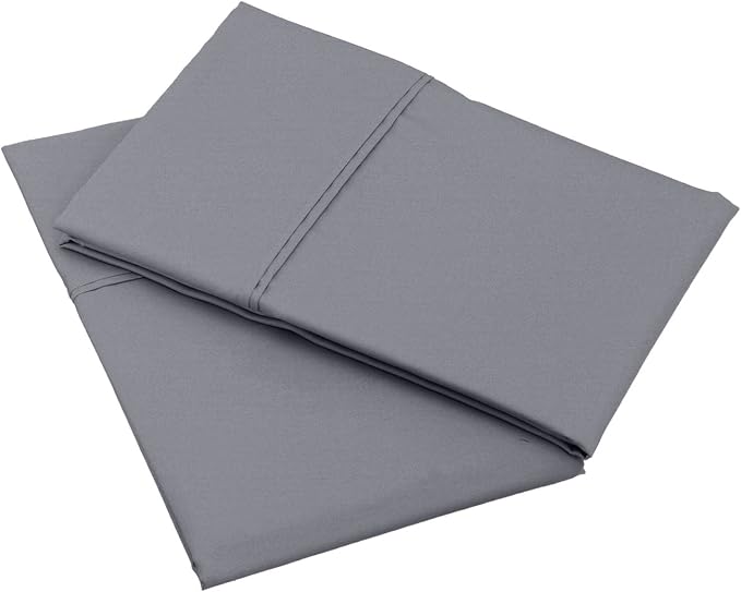 Amazon Basics 400 Thread Count 100% Cotton Pillow Cases, Wrinkle Resistant - Image 4