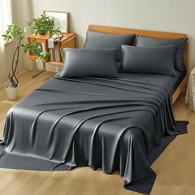 Homiest Cooling Pillow Cases Standard Size Set of 2, 100% Rayon Derived from - Image 6