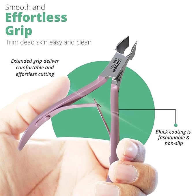 Professional Cuticle Trimmer Nail Cuticle Cutter Stainless Steel Cuticle Nippers - Image 4