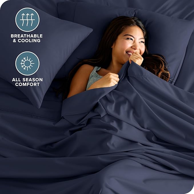 Bare Home Split King Sheet Set - Image 4