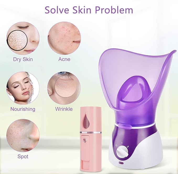 Facial Steamer for Face Nano Facial Mister Sprayer Set, Face Steamer for Facial - Image 3